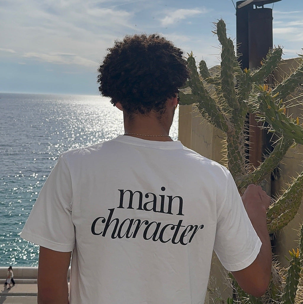 t-shirt main character