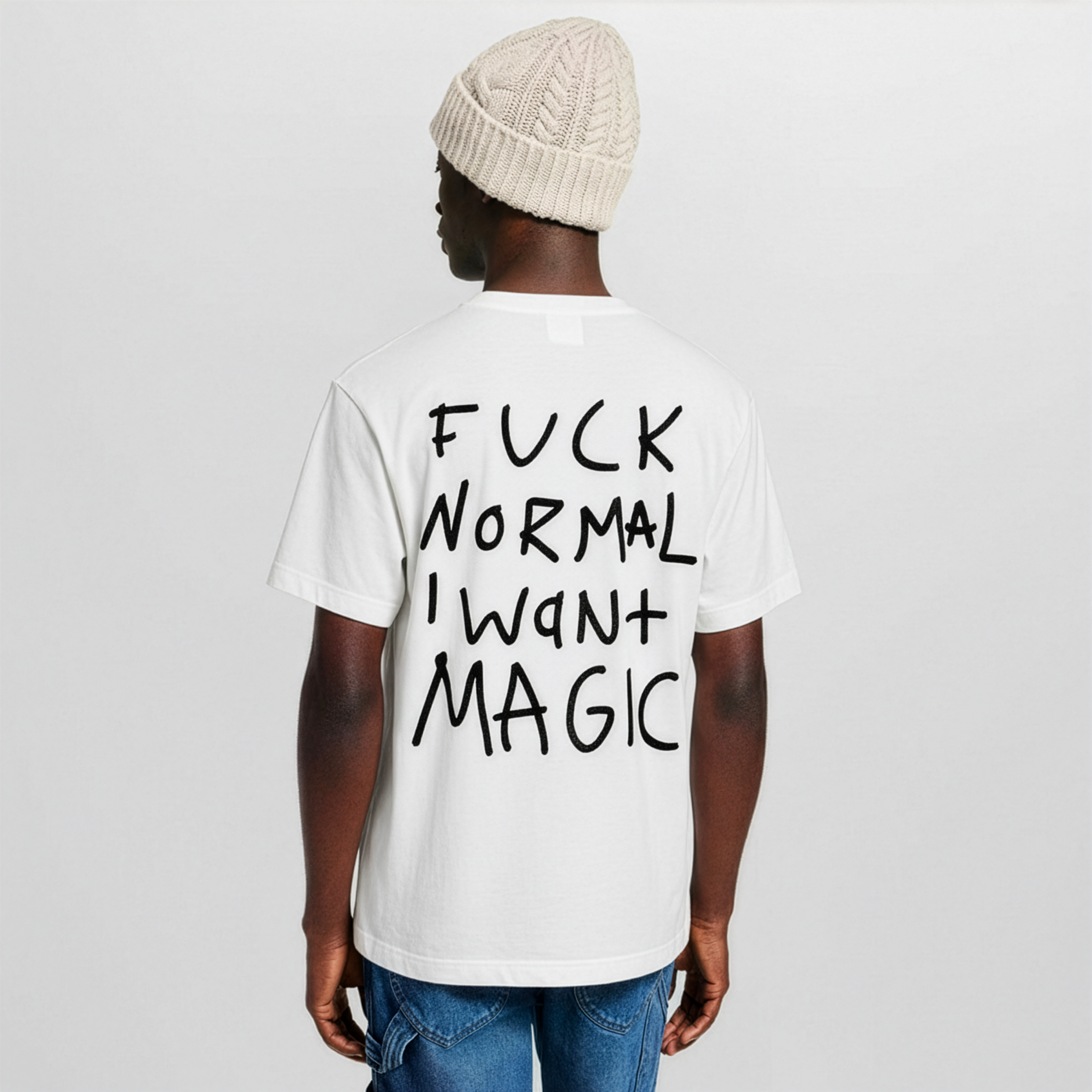 t-shirt fck normal