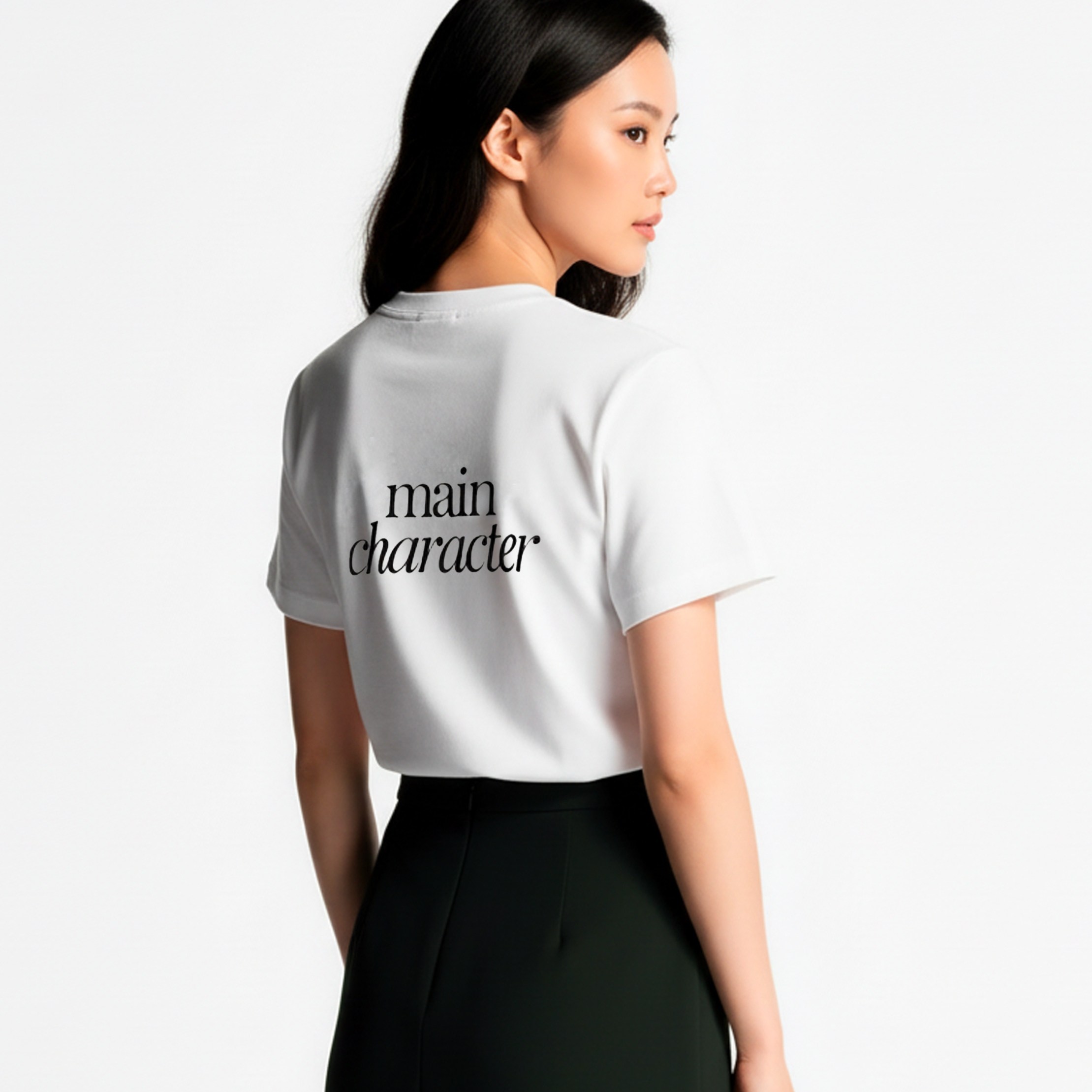 t-shirt main character